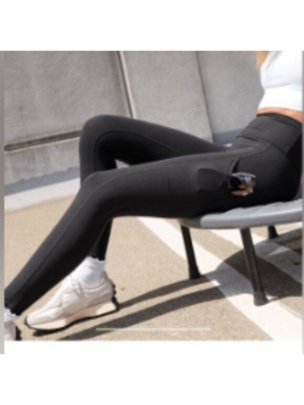 NWT OFFLINE by Aerie The Hugger High Waisted Black Leggings • Women’s XS or S